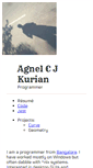 Mobile Screenshot of agnelkurian.com